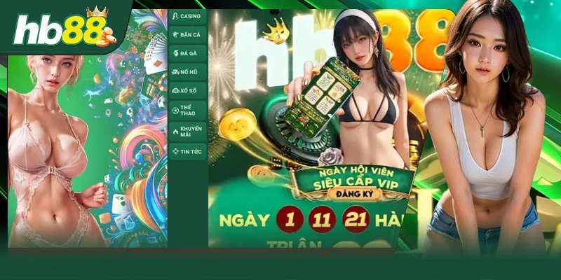 Casino HB88 đa dạng các trò chơi hấp dẫn, thỏa sức khám phá